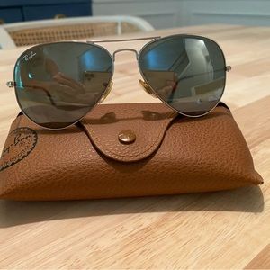 Ray Ban silver aviators